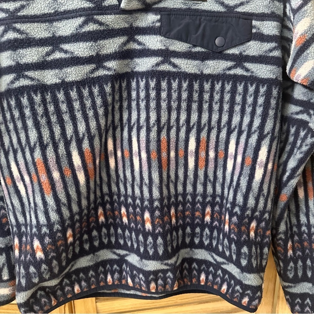 Patagonia Fleece Synchilla Snap-T Pullover Kuta Klash Shadow - Picture 5 of 7